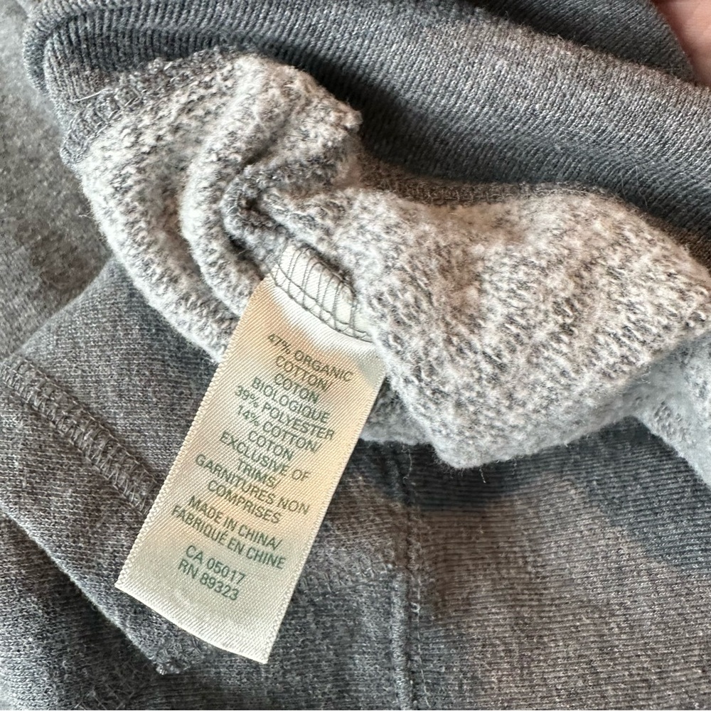 Vintage Roots Gray Hooded Button-Up Jacket Hoodie - Picture 5 of 7